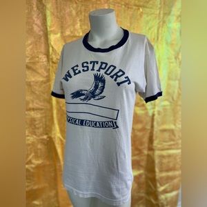 Vintage TShirt “Westport” Athletic TShirt